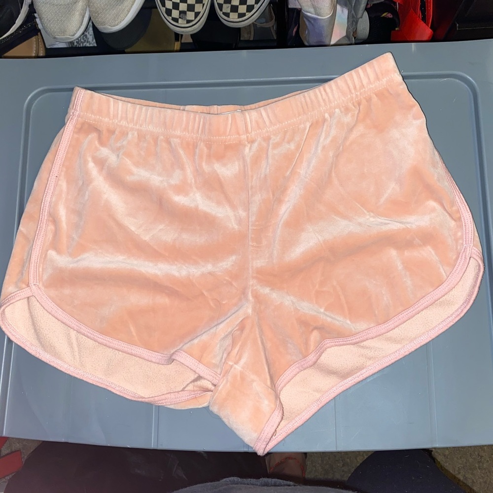 Velvet shorts